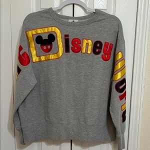 Disney embroidered sweatshirt